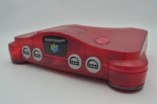Nintendo 64 - Watermelon red - Konsol - SNR NUP16404357 (B Grade) (Genbrug)